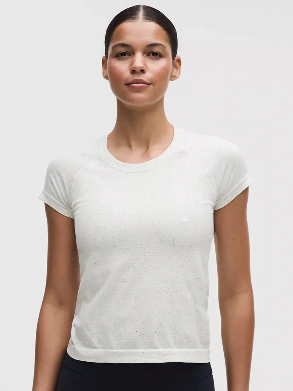 lululemon short sleeve swiftly tech crew in white